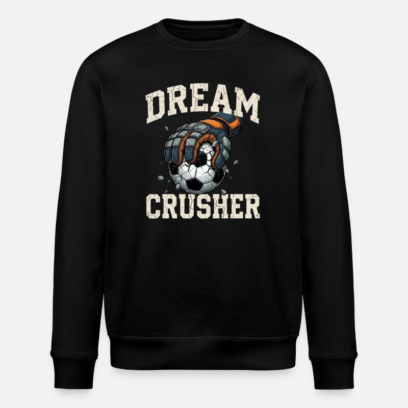 Soccer Dream Crusher - Stanley/Stella Unisex Bio-Sweatshirt ROLLER - Schwarz