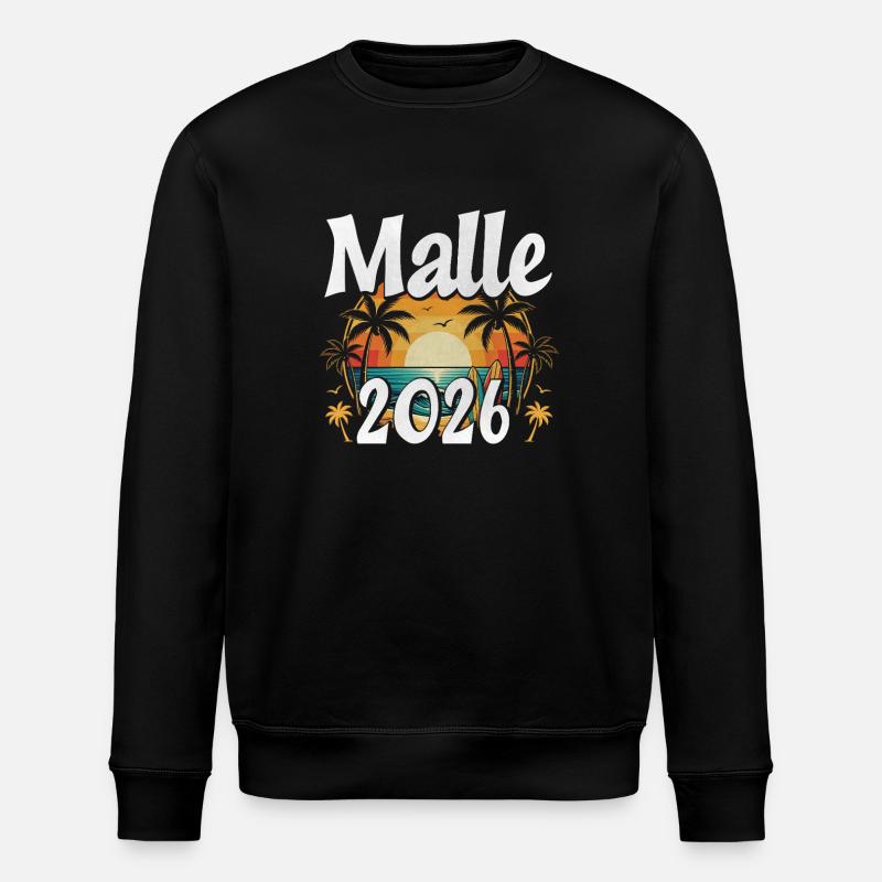 Malle 2026 - Sweat bio ROLLER Stanley/Stella Unisexe - noir
