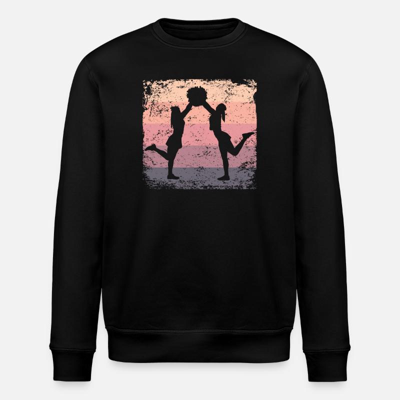 Cheerleader Cheer Mom Cheerleading - Stanley/Stella Unisex Bio-Sweatshirt ROLLER - Schwarz