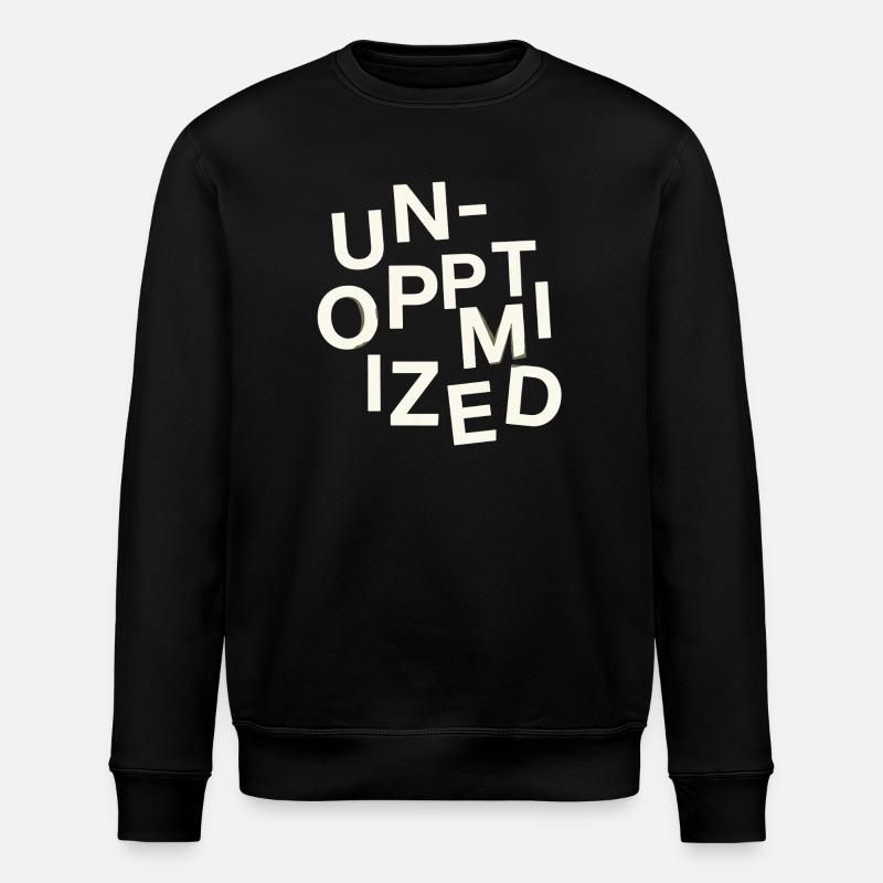 Unoptimized Original - Stanley/Stella ROLLER Unisex Organic Sweatshirt - black
