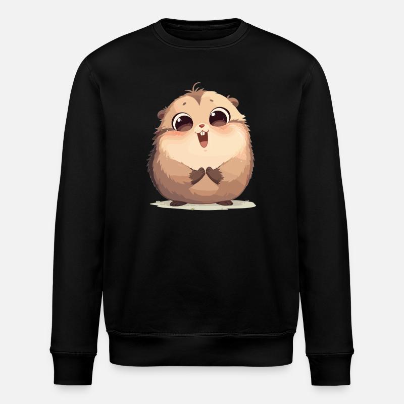 Marmots Groundhog - Stanley/Stella ROLLER Unisex Organic Sweatshirt - black