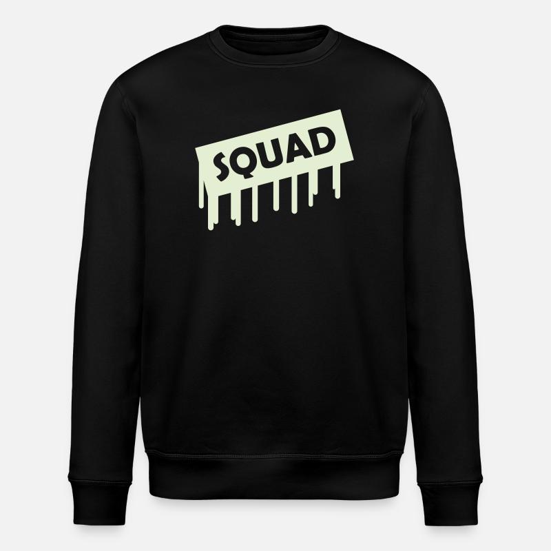 Escouade - Sweat bio ROLLER Stanley/Stella Unisexe - noir