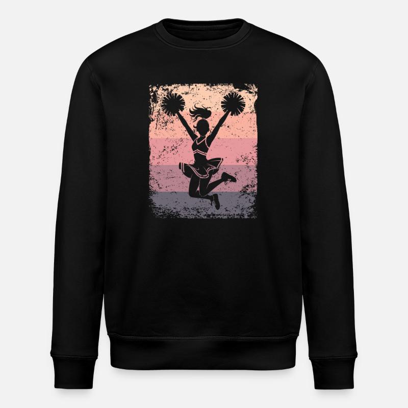 Cheerleader Cheer Mom Cheerleading - Stanley/Stella Unisex Bio-Sweatshirt ROLLER - Schwarz