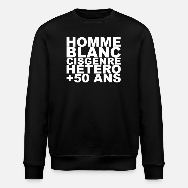 Homme_V1 - Sweat bio ROLLER Stanley/Stella Unisexe - noir