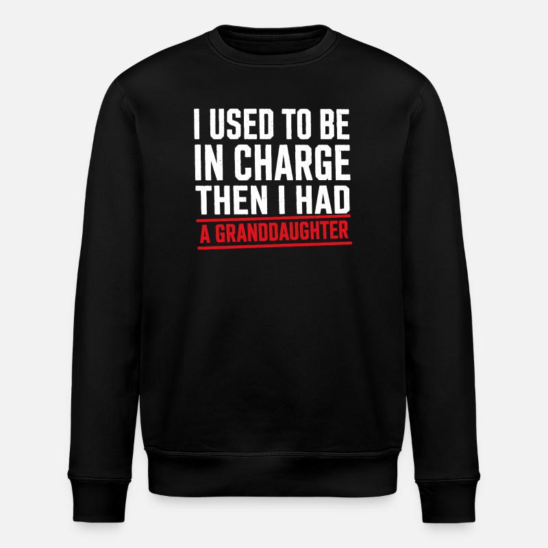 Früher Chef Jetzt Großmutter - Stanley/Stella ROLLER Unisex Organic Sweatshirt - black