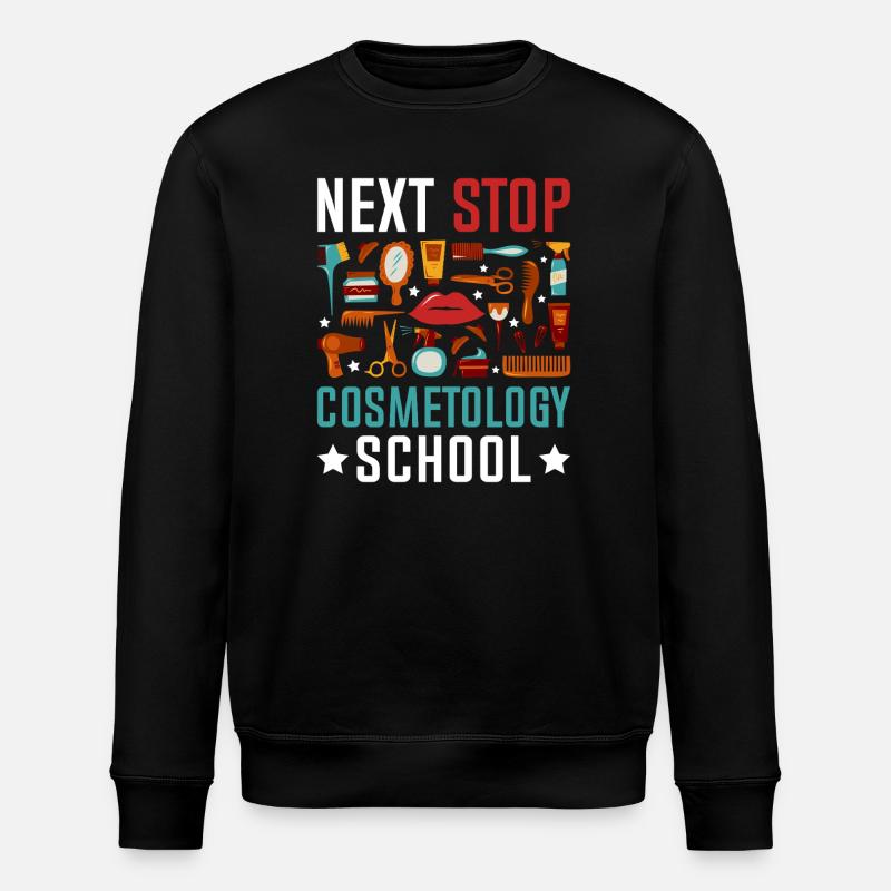 Next Stop Cosmetology School - Stanley/Stella Unisex Bio-Sweatshirt ROLLER - Schwarz