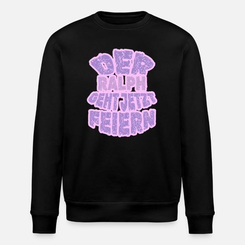 Ralph - Stanley/Stella Unisex Bio-Sweatshirt ROLLER - Schwarz