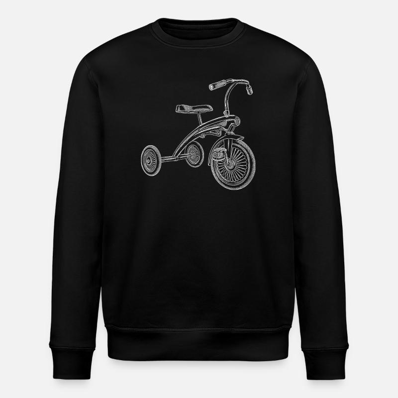Tricycle - Sweat bio ROLLER Stanley/Stella Unisexe - noir