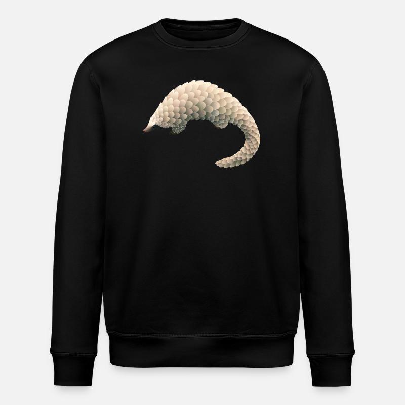 Pangolin - Stanley/Stella ROLLER Unisex Organic Sweatshirt - black