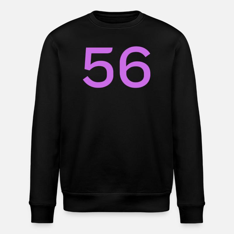 56 - Stanley/Stella ROLLER Unisex Organic Sweatshirt - black