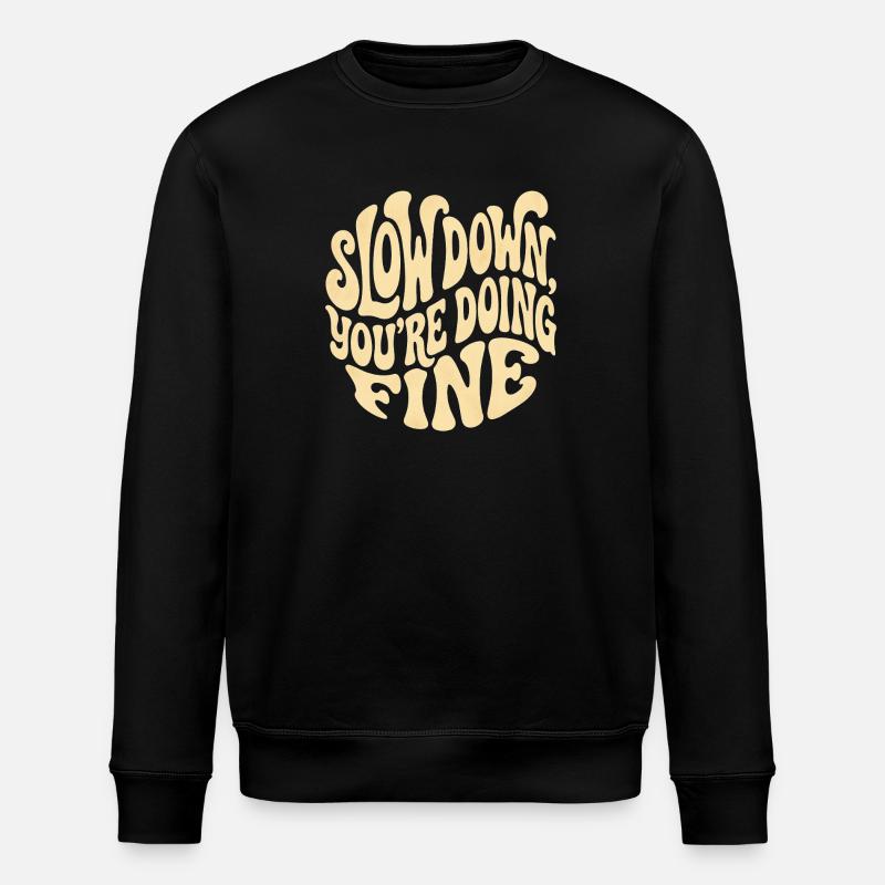 Se détendre - Sweat bio ROLLER Stanley/Stella Unisexe - noir