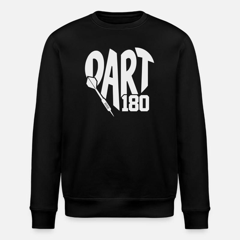 Dart 180 Art & Dart Design - Sweat bio ROLLER Stanley/Stella Unisexe - noir