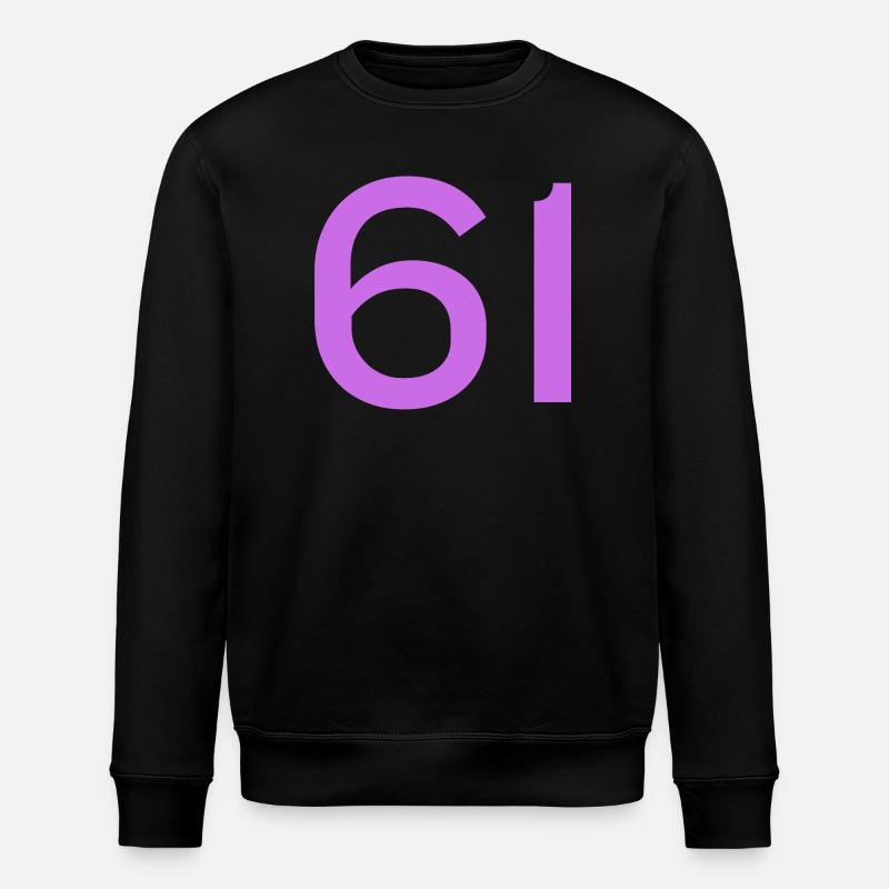 61 - Stanley/Stella ROLLER Unisex Organic Sweatshirt - black