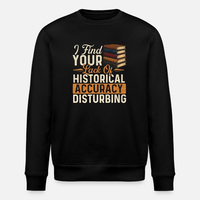Exactitude historique Histoire troublante - Sweat bio ROLLER Stanley/Stella Unisexe - noir