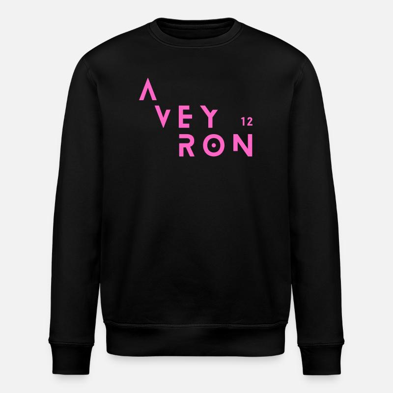 Aveyron 12 T-Shirt Cadeau Humour - Sweat bio ROLLER Stanley/Stella Unisexe - noir