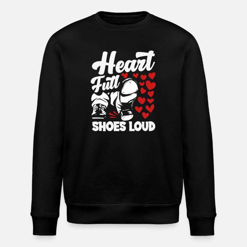 Stepptänzer, Steppschuhe, Tap Dance - Stanley/Stella Unisex Bio-Sweatshirt ROLLER - Schwarz