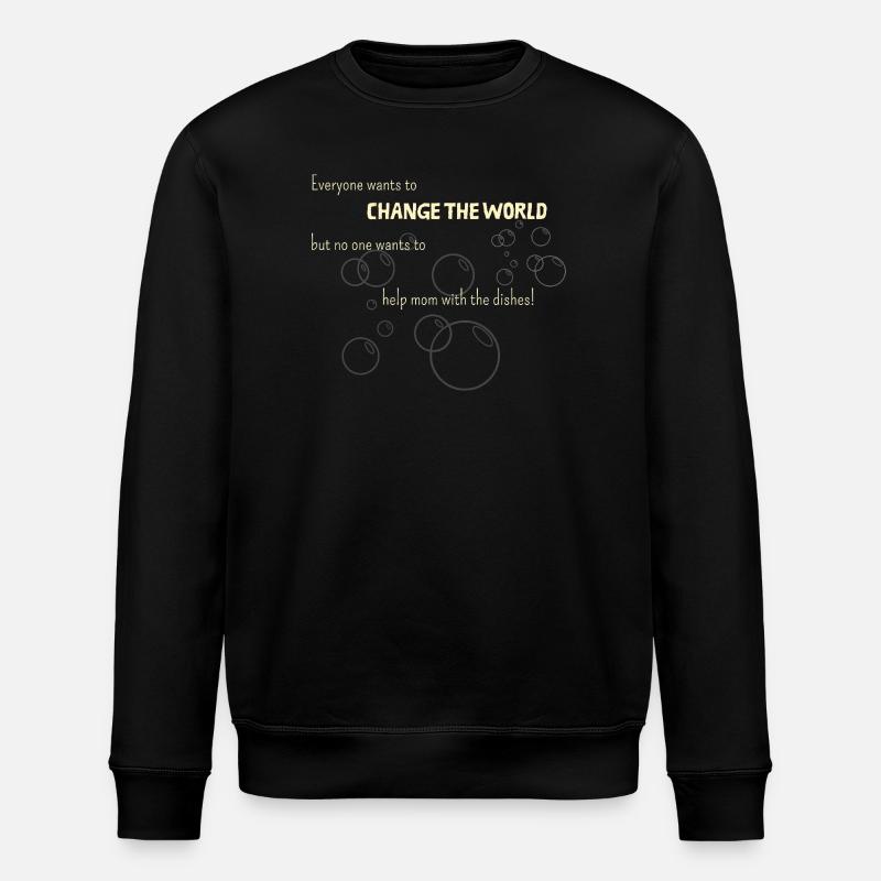 Un bienfaiteur sans amour maternel ;) - Sweat bio ROLLER Stanley/Stella Unisexe - noir