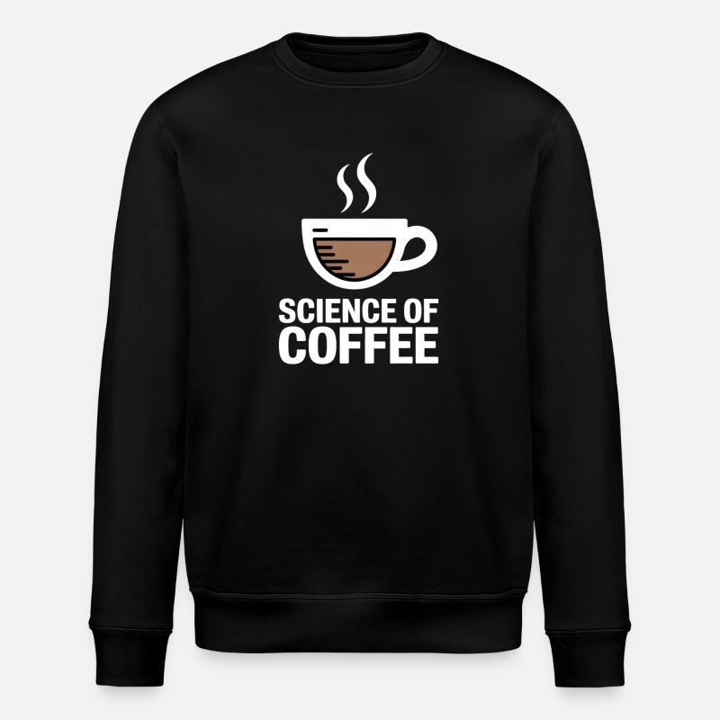 Science Of Coffee Espresso Ritual - Stanley/Stella Unisex Bio-Sweatshirt ROLLER - Schwarz