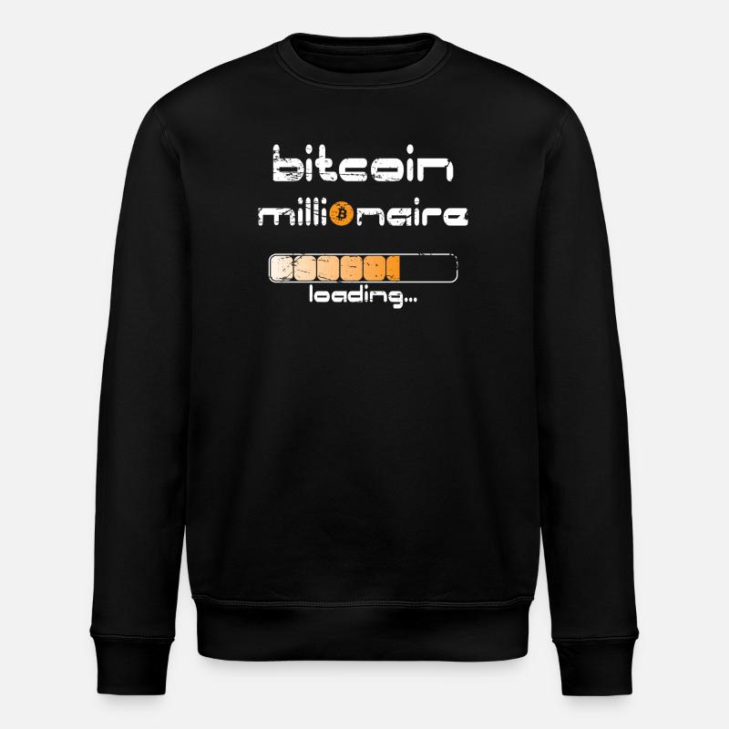 Satoshi Nakamoto Bitcoin Crypto Inventeur - Sweat bio ROLLER Stanley/Stella Unisexe - noir