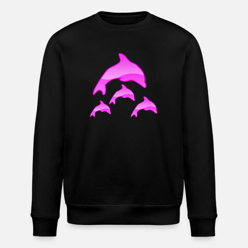 Delfine - Stanley/Stella Unisex Bio-Sweatshirt ROLLER - Schwarz