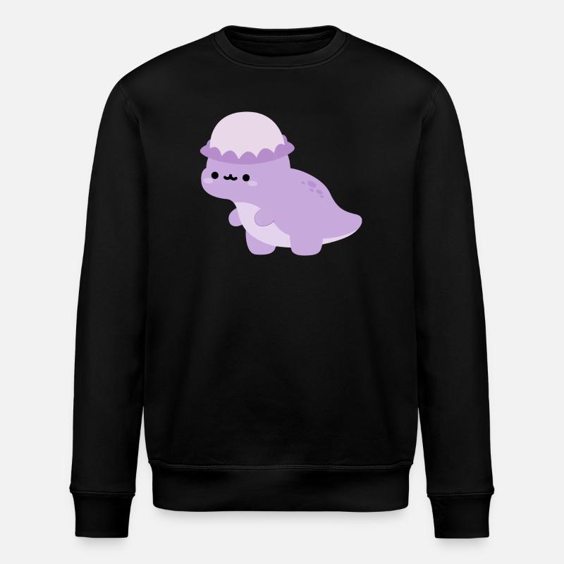 Pachycephalosaurus Dolly - Stanley/Stella Unisex Bio-Sweatshirt ROLLER - Schwarz