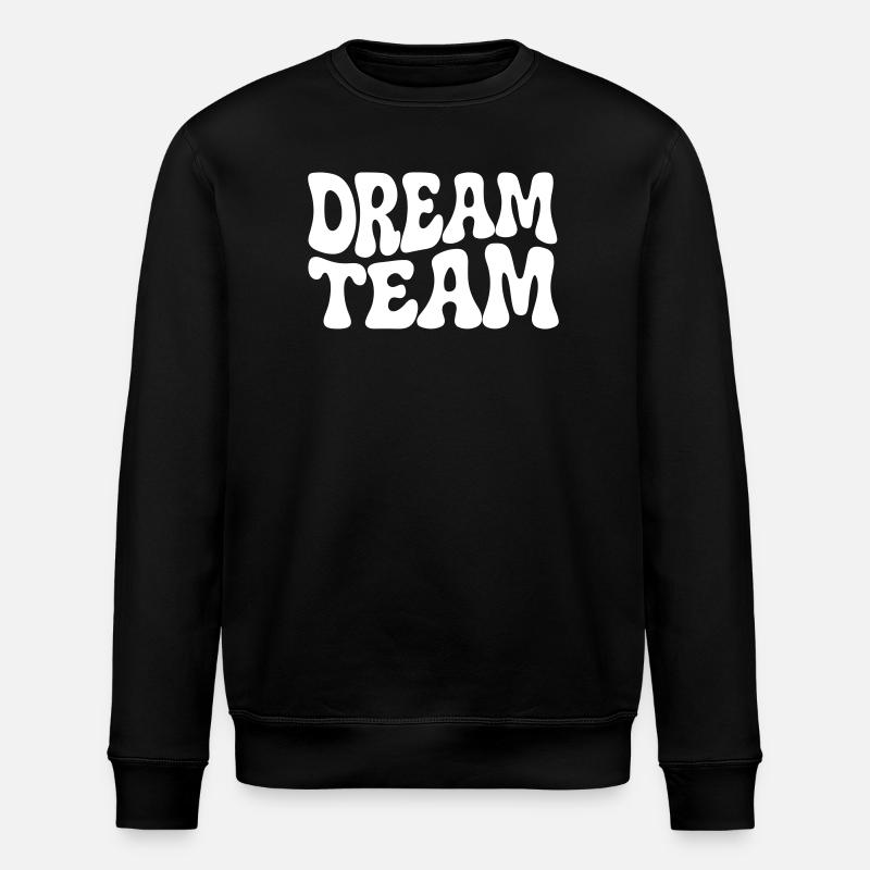 Dream Team - Stanley/Stella Unisex Bio-Sweatshirt ROLLER - Schwarz
