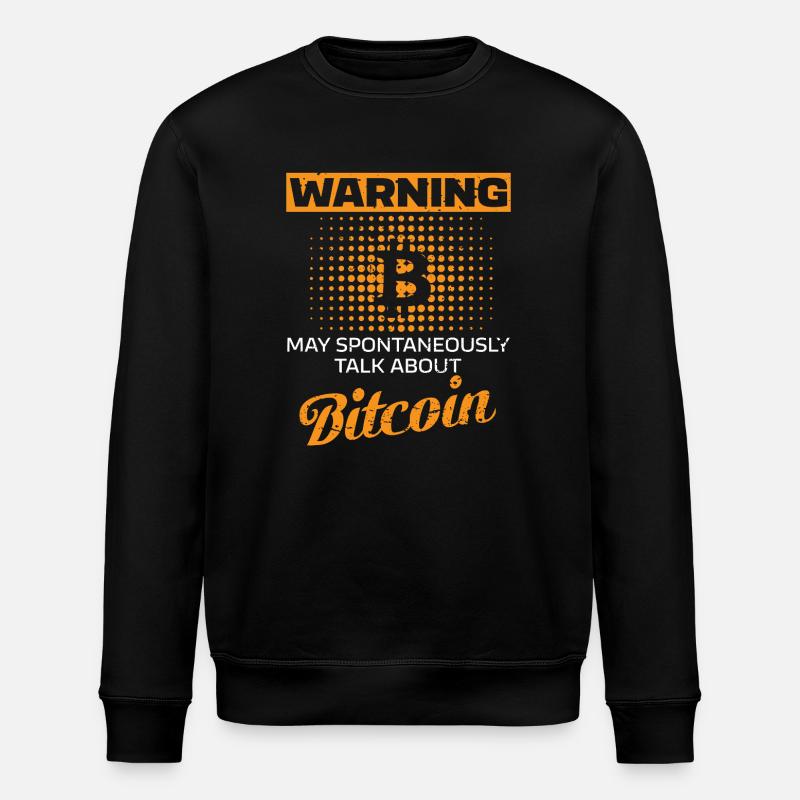 Crypto Investieren Bitcoin Trader Chart - Stanley/Stella Unisex Bio-Sweatshirt ROLLER - Schwarz