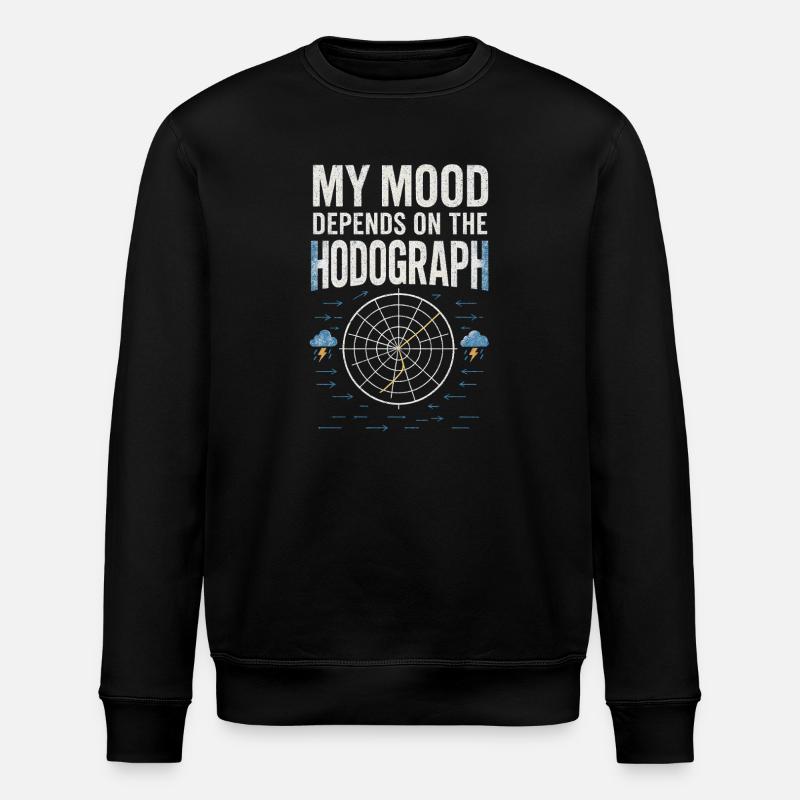L’humeur selon Hodograph | Prévisions d’orage - Sweat bio ROLLER Stanley/Stella Unisexe - noir