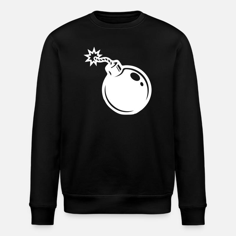 Icône de la bombe - Sweat bio ROLLER Stanley/Stella Unisexe - noir