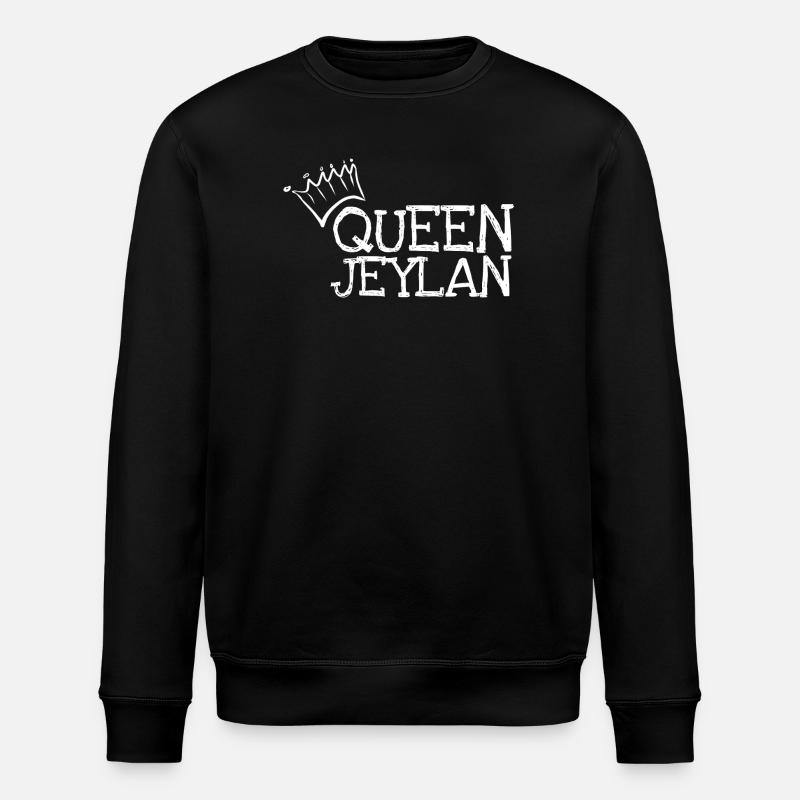Influenceuse Jeylan - Sweat bio ROLLER Stanley/Stella Unisexe - noir
