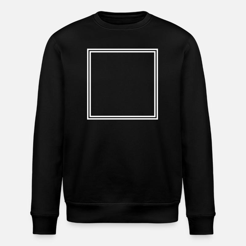 Rahmen Leer - Stanley/Stella Unisex Bio-Sweatshirt ROLLER - Schwarz