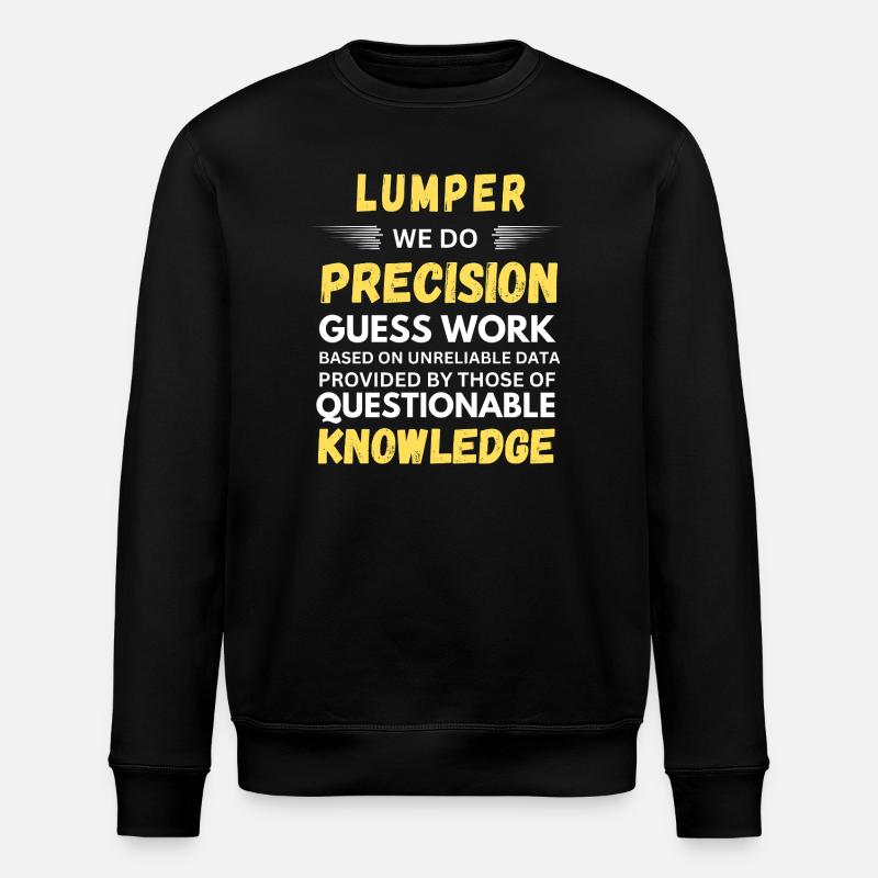 Lumper Précision Devine Entrepôt Drôle - Sweat bio ROLLER Stanley/Stella Unisexe - noir