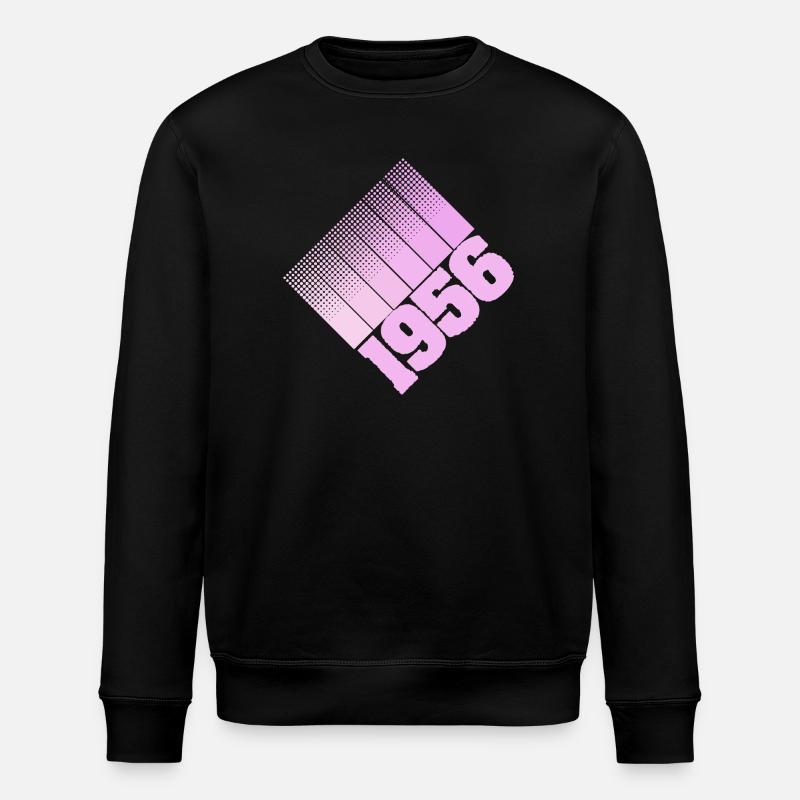 Design numérique rétro Dots 1956 - Sweat bio ROLLER Stanley/Stella Unisexe - noir