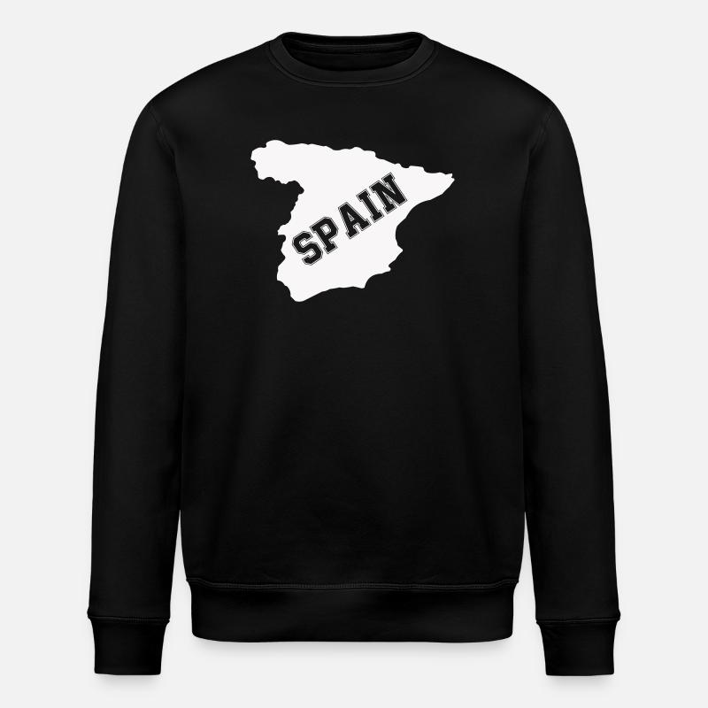 Spain Spain - Stanley/Stella ROLLER Unisex Organic Sweatshirt - black