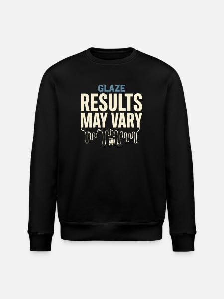 Kiln Pottery Pottery Artist Clay Gift - Stanley/Stella ROLLER Unisex Organic Sweatshirt - black