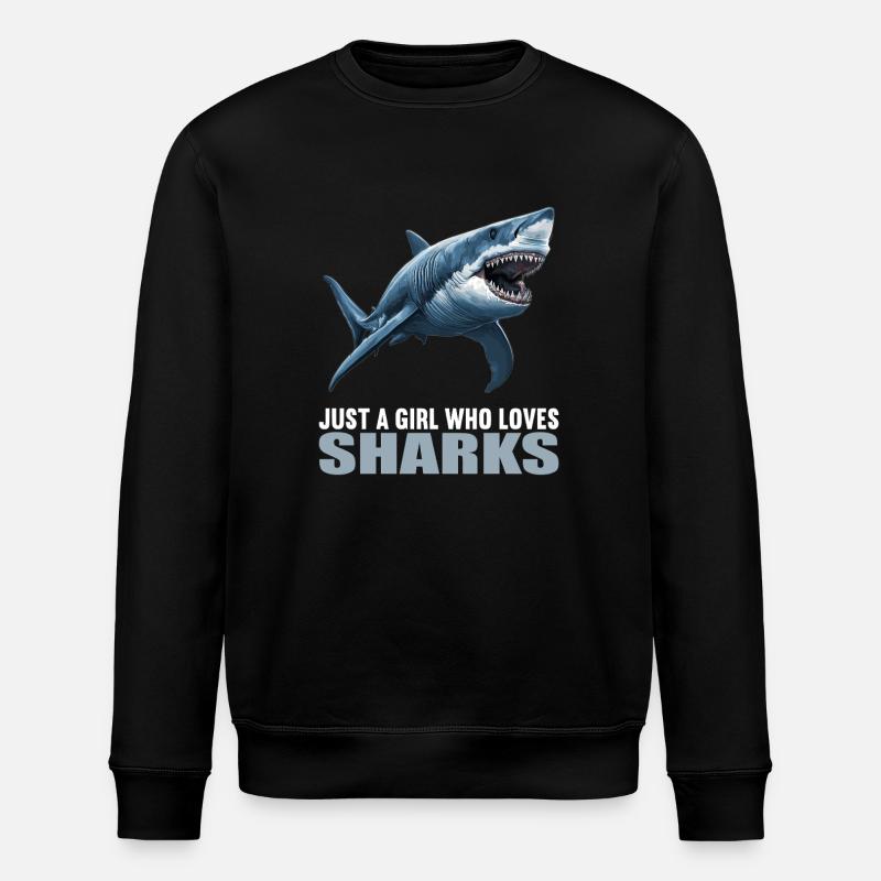 Requins Requin - Sweat bio ROLLER Stanley/Stella Unisexe - noir