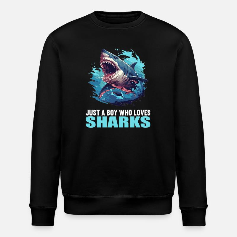 Requins Requin - Sweat bio ROLLER Stanley/Stella Unisexe - noir