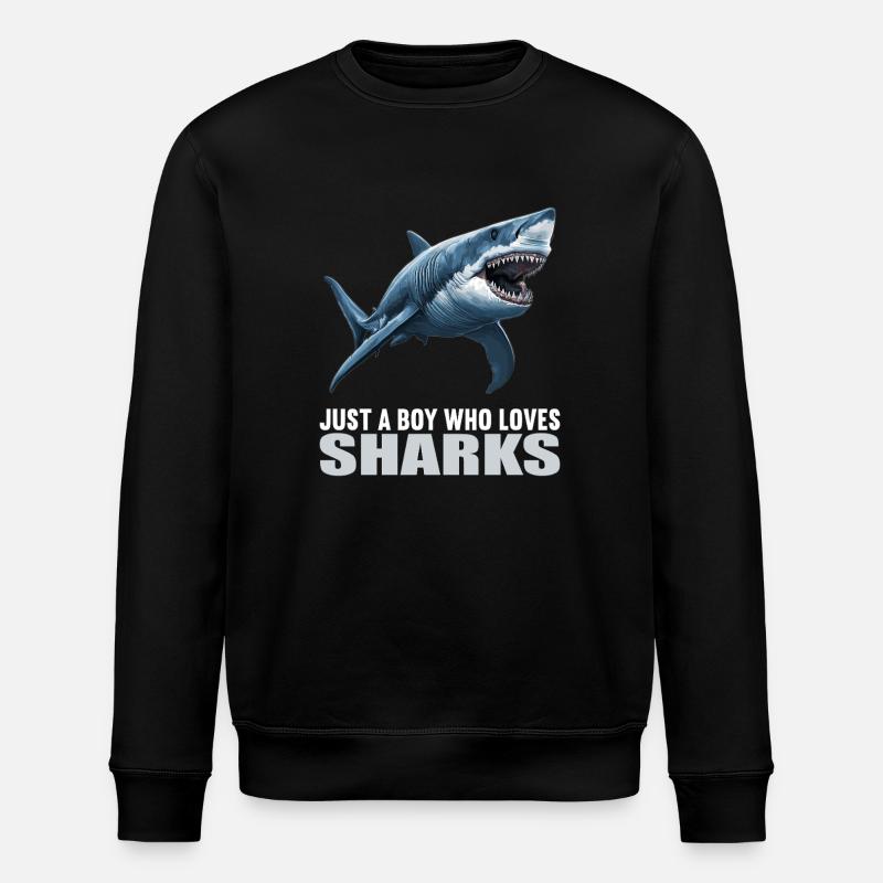 Requins Requin - Sweat bio ROLLER Stanley/Stella Unisexe - noir
