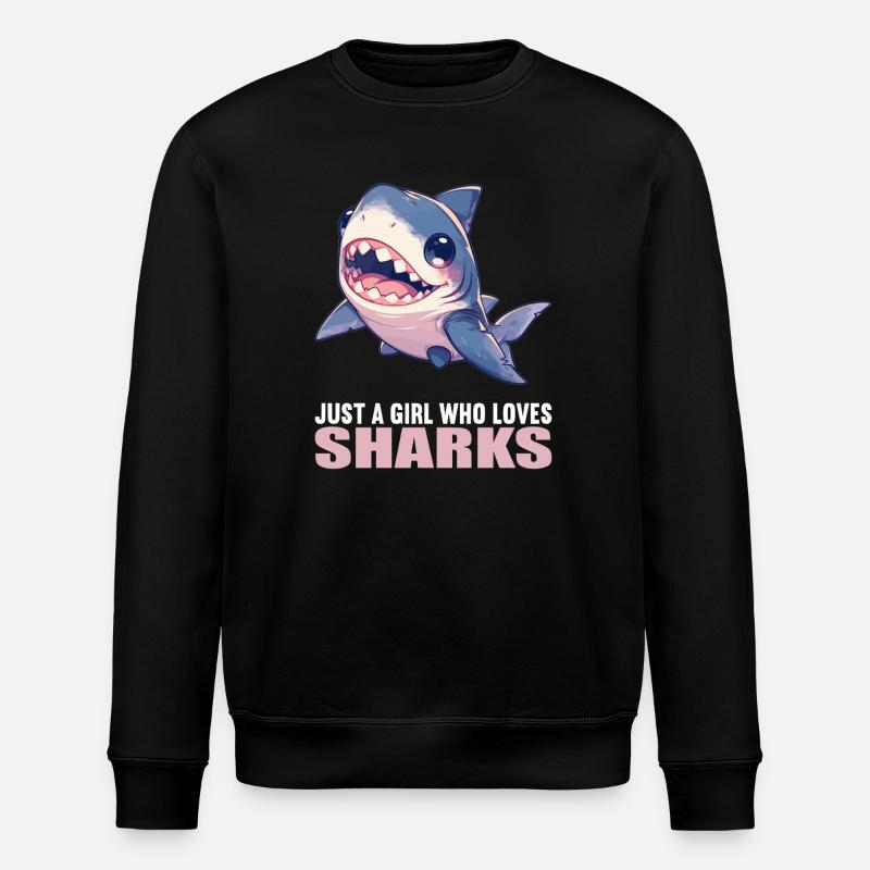 Requins Requin - Sweat bio ROLLER Stanley/Stella Unisexe - noir