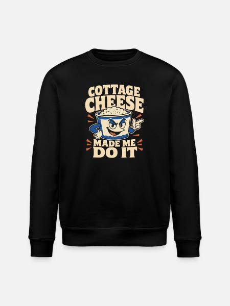 High-protein snack gift for foodies - Stanley/Stella ROLLER Unisex Organic Sweatshirt - black