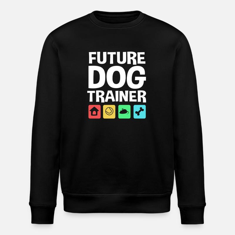 Dog trainer - Stanley/Stella ROLLER Unisex Organic Sweatshirt - black