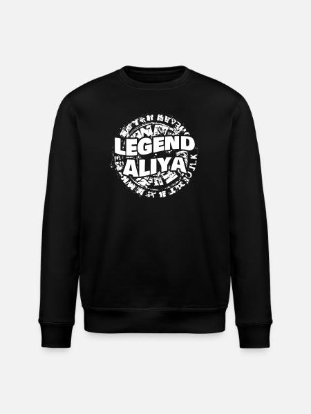Aliya as a first name - Stanley/Stella ROLLER Unisex Organic Sweatshirt - black