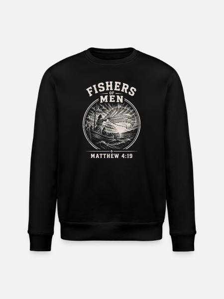 Fishers Of Men - Stanley/Stella ROLLER Unisex Organic Sweatshirt - black