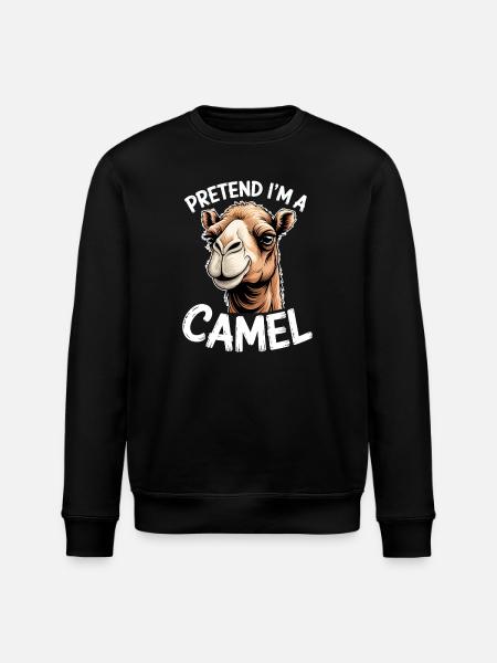 Camel Sayings Camels Funny Camels Gift - Stanley/Stella ROLLER Unisex Organic Sweatshirt - black