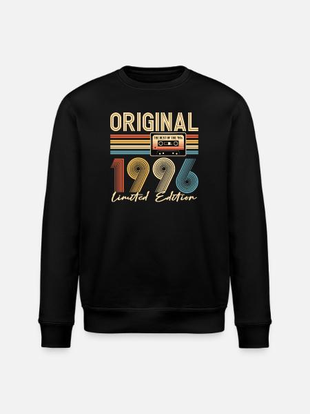 30th birthday, 30 years - Stanley/Stella ROLLER Unisex Organic Sweatshirt - black