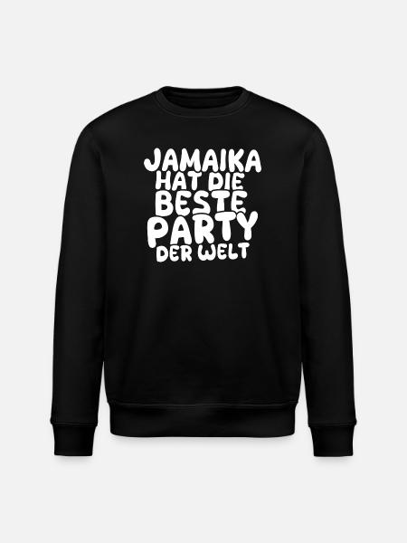 Jamaika - Stanley/Stella Unisex Bio-Sweatshirt ROLLER - Schwarz