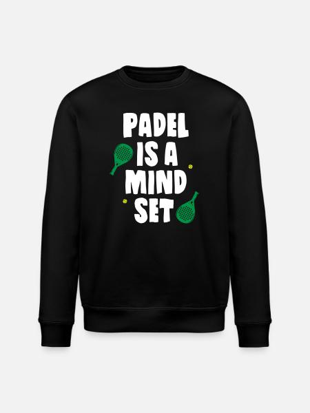 Padel_Is_A_Mind_Set - Stanley/Stella Unisex Bio-Sweatshirt ROLLER - Schwarz