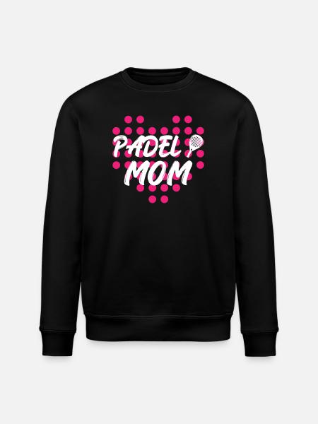Padel_Mom - Stanley/Stella Unisex Bio-Sweatshirt ROLLER - Schwarz