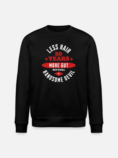50e anniversaire Devil - Sweat bio ROLLER Stanley/Stella Unisexe - noir