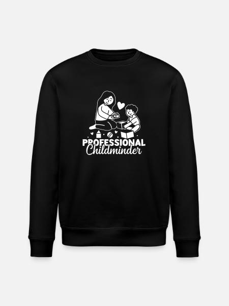 Gardienne professionnelle de garde d’enfants - Sweat bio ROLLER Stanley/Stella Unisexe - noir